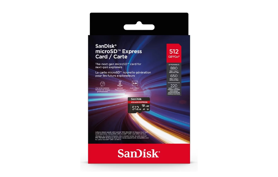 SanDisk microSD Express Card 512GB 880MB/s (for Nintendo Switch 2)